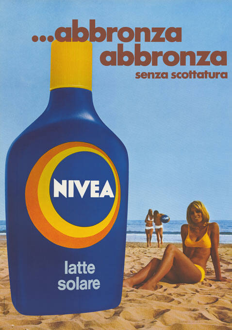 …abbronza abbronza, senza scottatura, Nivea, latte solare