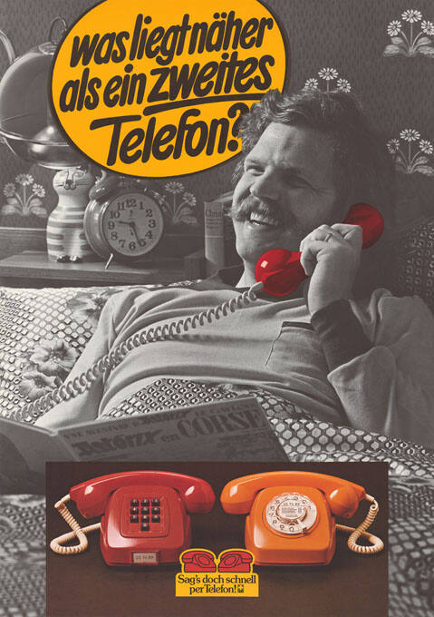 Was liegt näher als ein zweites Telefon?