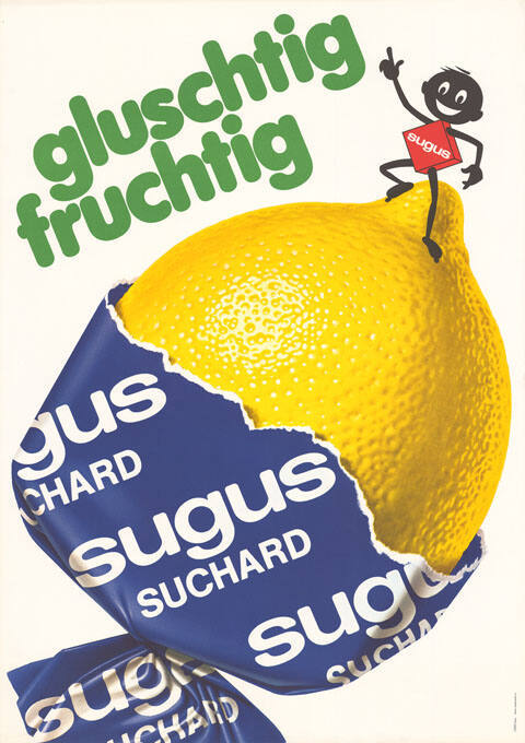 Sugus Suchard, gluschtig fruchtig