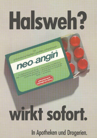 Halsweh? Neo-Angin wirkt sofort.