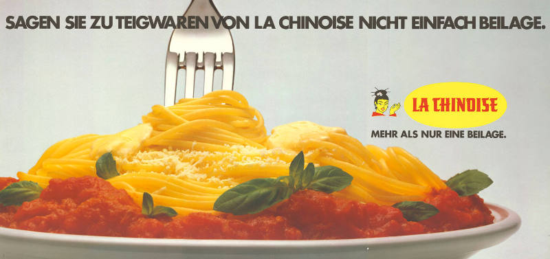 Sagen sie zu Teigwaren von La Chinoise nicht einfach Beilage.