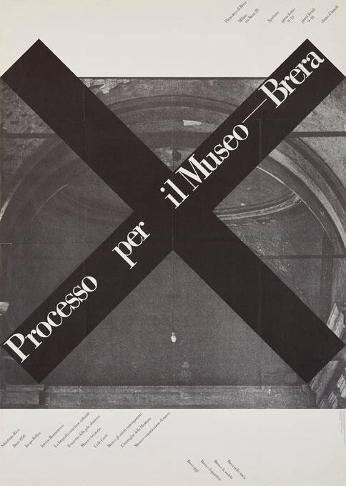 Processo per il Museo – Brera