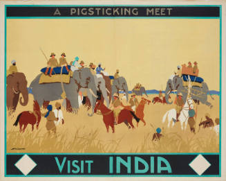 Visit India, A pigsticking meet