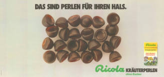 Das sind Perlen für Ihren Hals. Ricola, Kräuterperlen