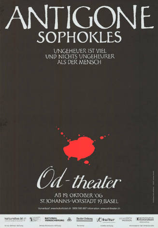 Antigone, Sophokles, Od-Theater