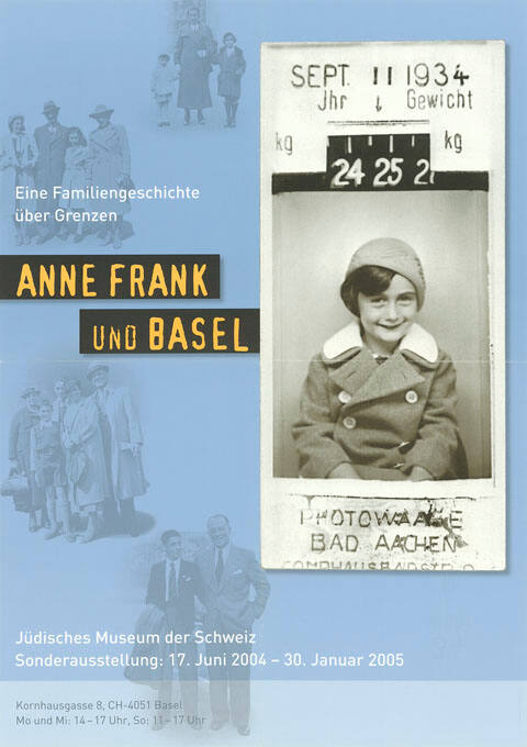 Anne Frank und Basel, Jüdisches Museum der Schweiz