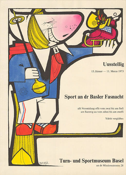 Sport an dr Basler Fasnacht, Turn- und Sportmuseum Basel