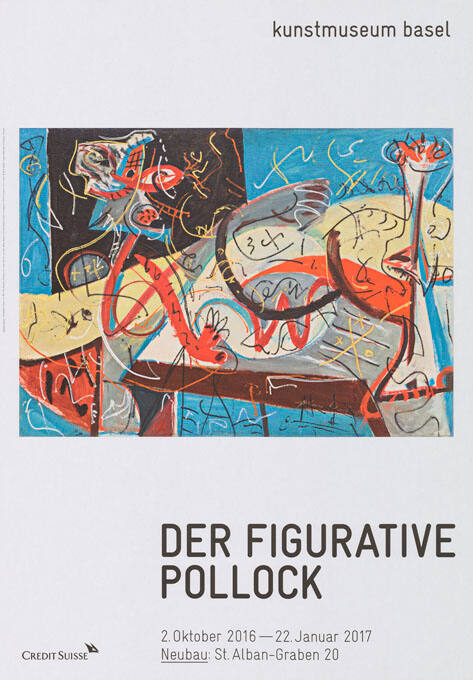 Der Figurative Pollock, Kunstmuseum Basel