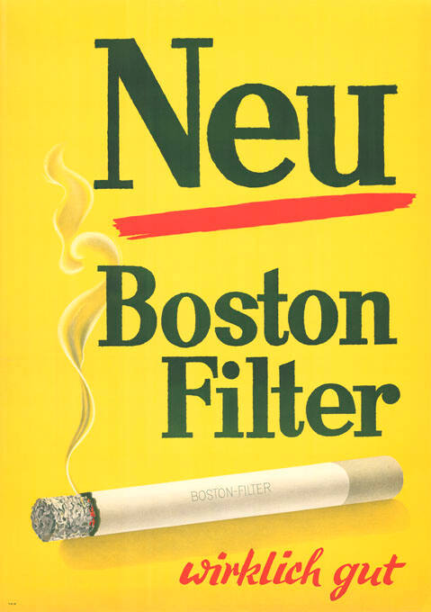 Neu, Boston Filter, wirklich gut