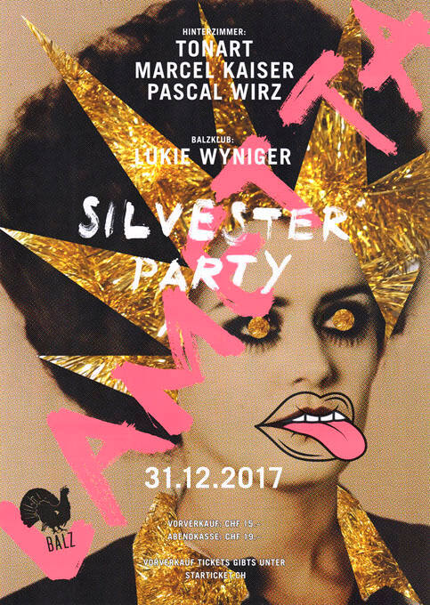 Silvester Party, Lametta, Balz