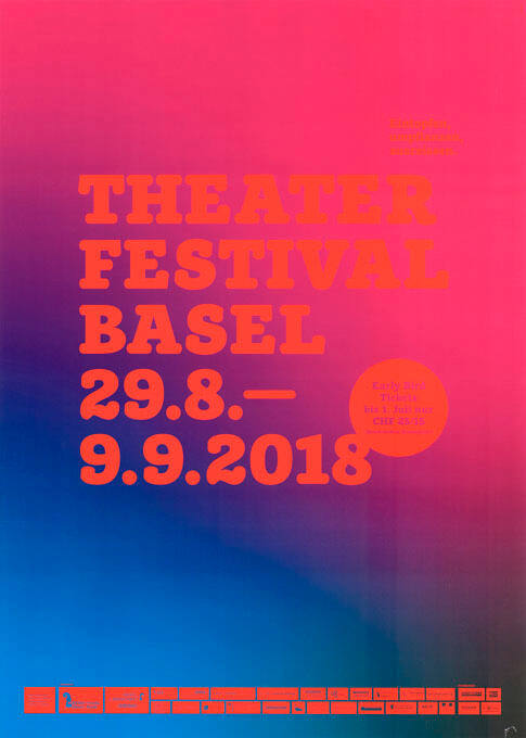 Theater Festival Basel, Eintopfen, umpflanzen, ausreissen.