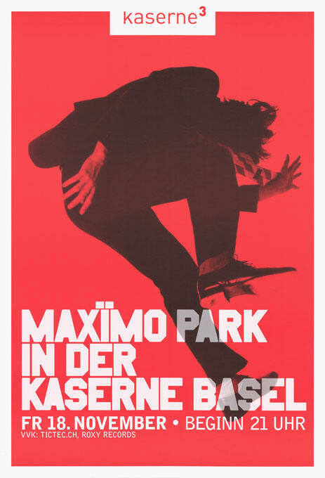 Maxïmo Park in der Kaserne Basel