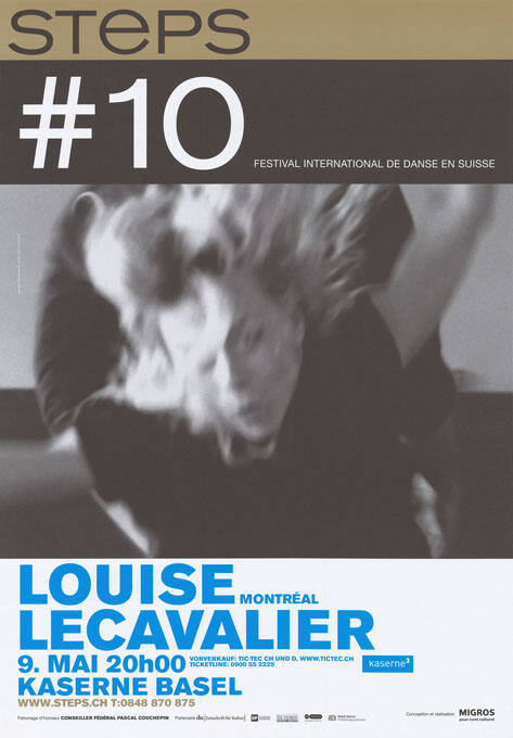 Steps #10, Festival International de Dance en Suisse, Louise Lecavalier, Kaserne Basel