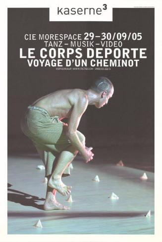 Le corps deporte, Voyage d’un cheminot, Cie Morespace, Kaserne Basel