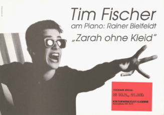 Tim Fischer, am Piano: Rainer Bielfeldt, „Zarah ohne Kleid“, Zisch-Bar Spezial, Kulturwerkstatt Kaserne