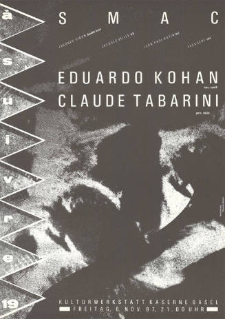 Eduardo Kohan, Claude Tabarini, Kulturwerkstatt Kaserne Basel