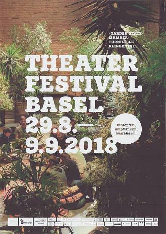 Theater Festival Basel, «Garden State», Mamaza, Turnhalle Klingental