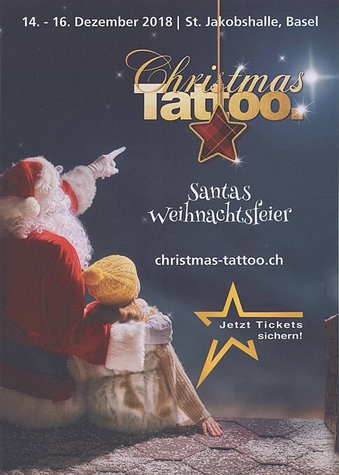 Christmas Tattoo, Santas Weihnachtsfeier, St. Jakobshalle, Basel