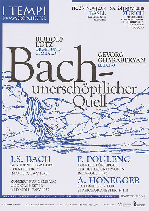 I Tempi Kammerorchester, Bach - unerschöpflicher Quell