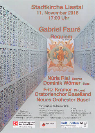 Stadtkirche Liestal, Gabriel Fauré, Requiem