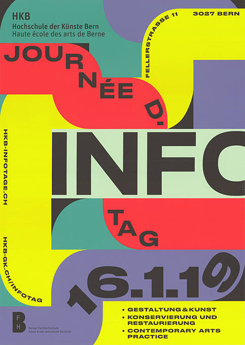 Journée d’Info / Infotag, Hochschule der Künste Bern