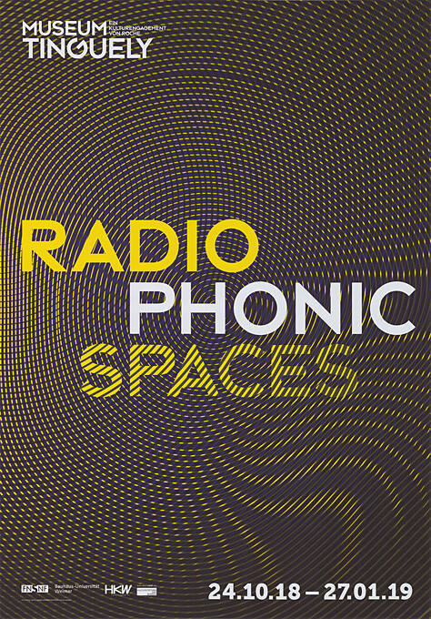 Radio phonic spaces, Museum Tinguely, Basel