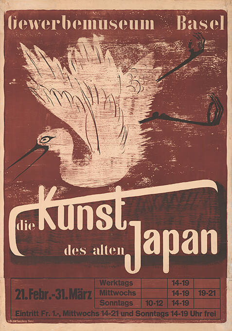 Die Kunst des alten Japan, Gewerbemuseum Basel