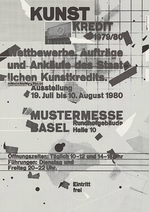 Kunstkredit 1979/80, Mustermesse Basel