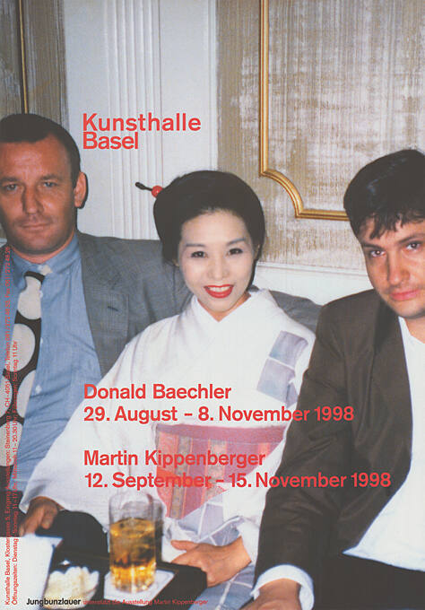 Donald Baechler, Martin Kippenberger, Kunsthalle Basel