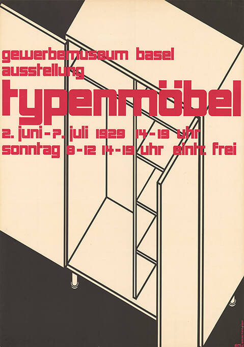 Typenmöbel, Gewerbemuseum Basel