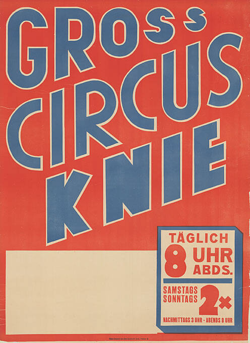 Grosscircus Knie