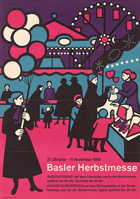 Basler Herbstmesse, Warenverkauf, Vergnügungsparks