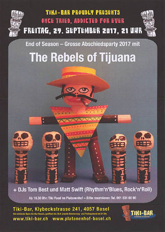 The rebels of Tijuana, Tiki-Bar