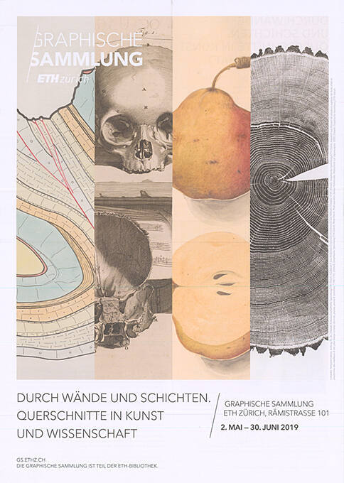 Durch Wände und Schichten. Querschnitte in Kunst und WIssenschaft, Graphische Sammlung, ETH Zürich