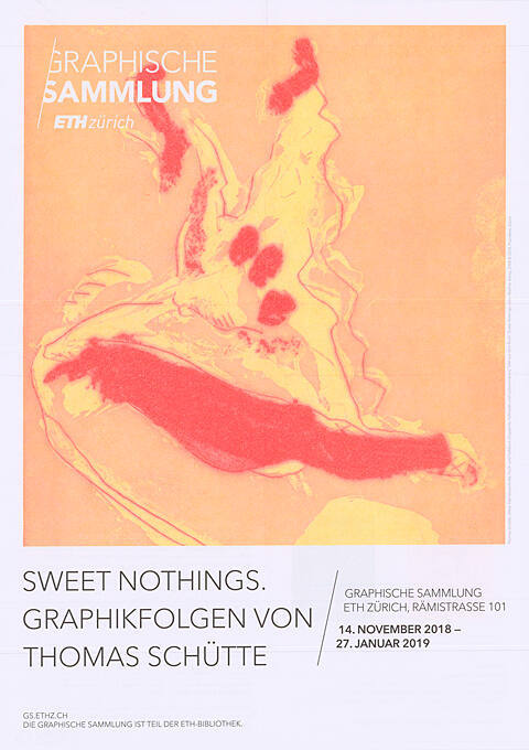 Sweet Nothings. Graphikfolgen von Thomas Schütte, Graphische Sammlung, ETH Zürich