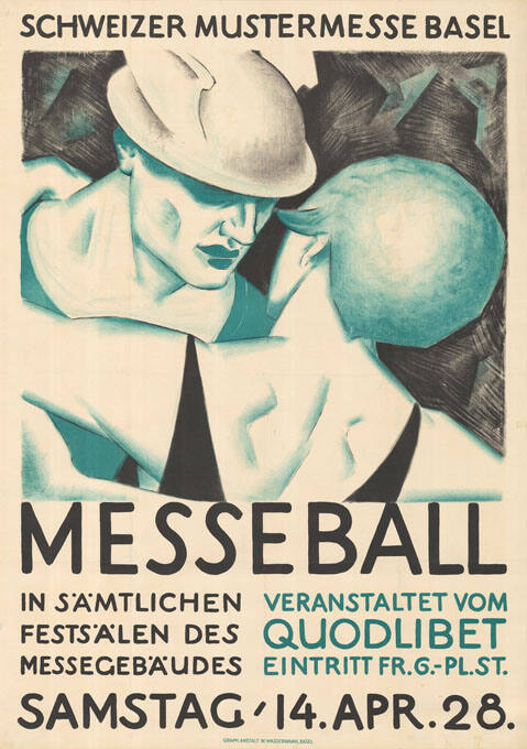 Schweizer Mustermesse Basel, Messeball, Veranstaltet vom Quodlibet