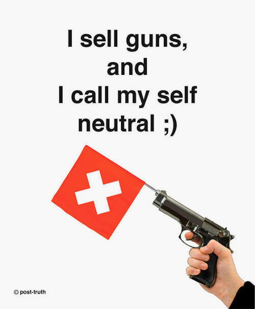 I sell guns, and I call my self neutral ;)