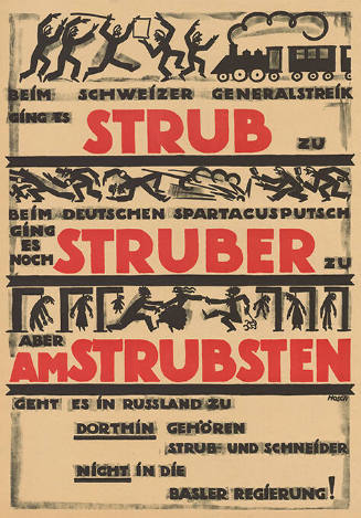 Strub, struber, am strubsten