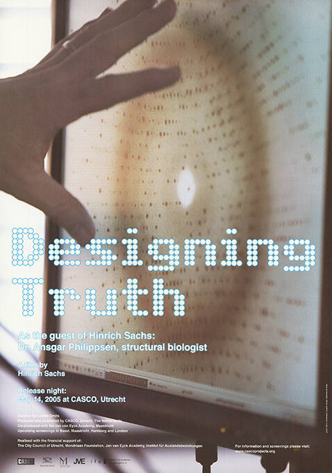 Designing Truth, As the Guest of Hinrich Sachs: Dr. Ansgar Philippsen, Structural Biologist