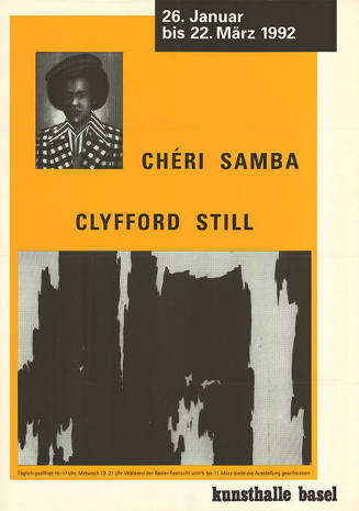 Chéri Samba, Clyfford Still, Kunsthalle Basel