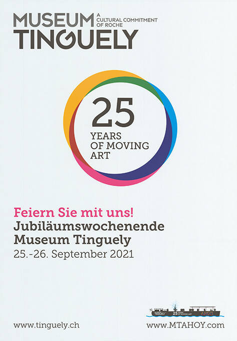 25 Years of Moving Art, Museum Tinguely, Basel