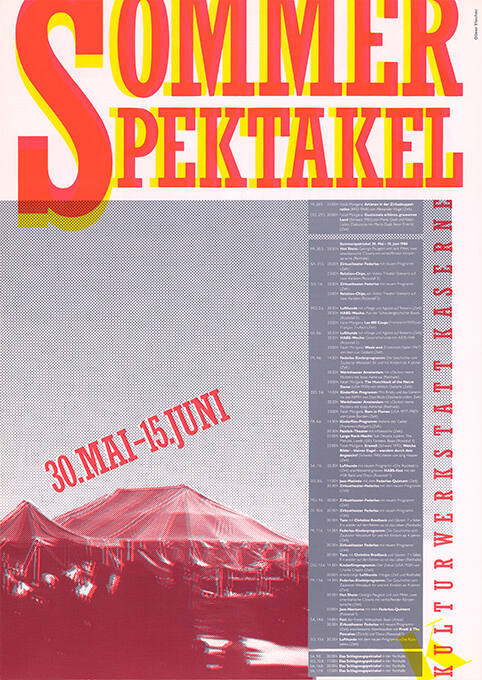 Sommerspektakel, Kulturwerkstatt Kaserne