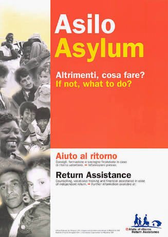 Asilo, Asylum, Altrimenti, cosa fare? If not, what to do? Aiuto al ritorno, Return Assistance