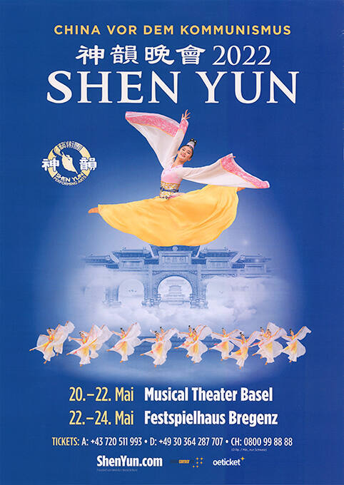 Shen Yun, China vor dem Kommunismus, Musical Theater Basel, Festspielhaus Bregenz