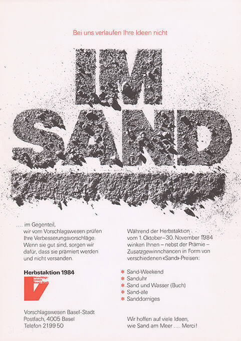 Bei uns verlaufen Ihre Ideen nicht im Sand