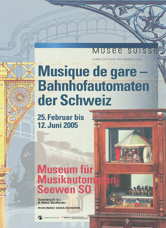 Musique de gare – Bahnhofautomaten der Schweiz, Museum für Musikautomaten Seewen SO