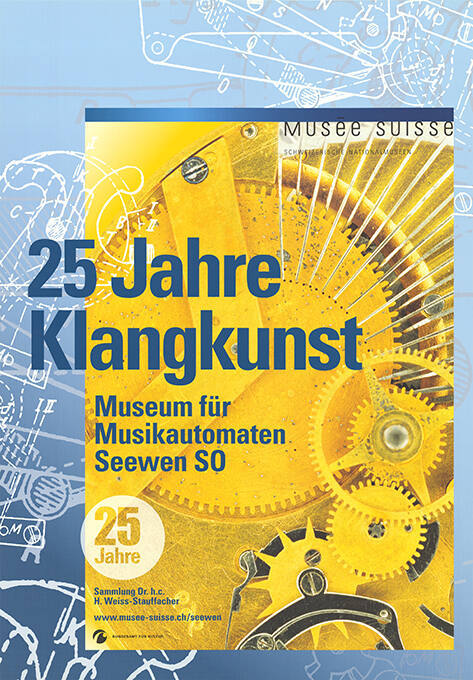 25 Jahre Klangkunst, Museum für Musikautomaten, Seewen SO