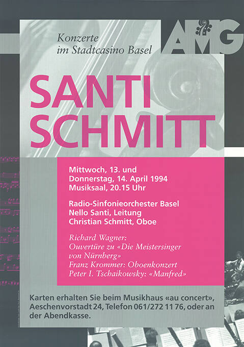 AMG, Santi Schmitt, Stadtcasino Basel