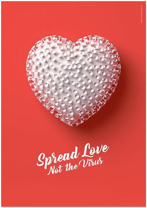 Spread Love, Not the Virus