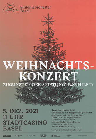 Sinfonieorchester Basel, Weihnachtskonzert, Stadtcasino Basel